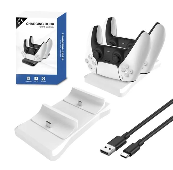 Carregador de comandos PS5 - fast charger