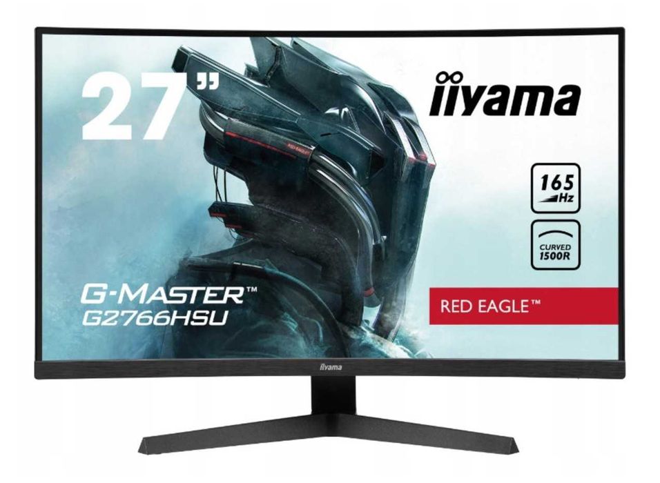 Monitor zakrzywiony 27" iiyama G-Master G2766HSU-B1 VA LED FHD 1ms