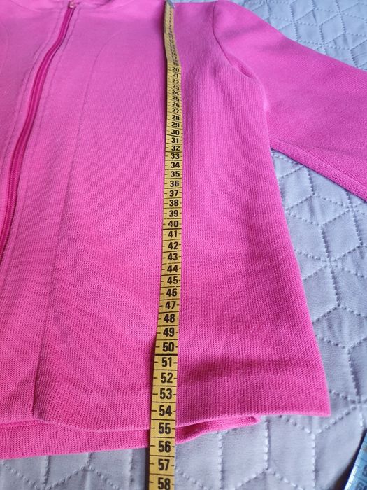 Różowa bluza na zamek S/M