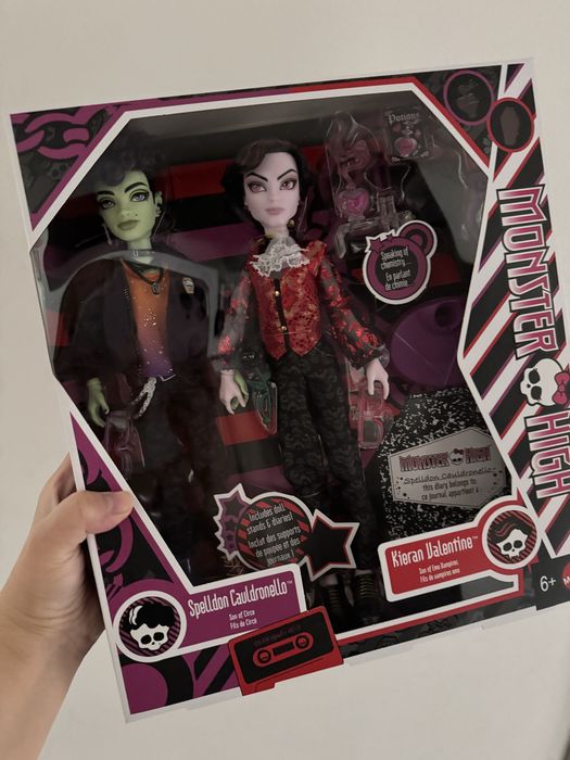 Monster High Kieran Valentine i Spelldon Cauldronello