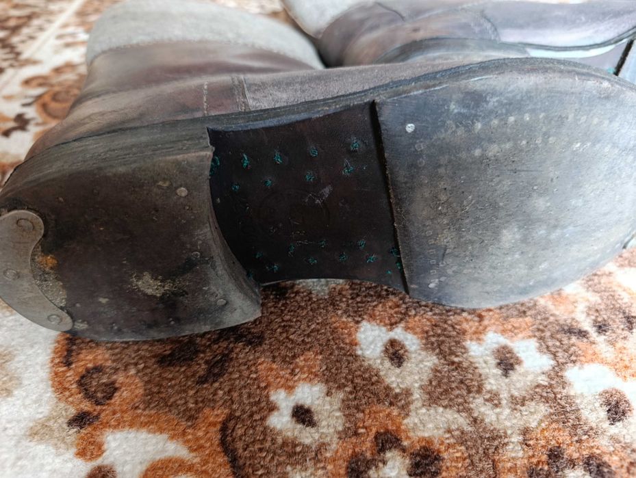 Buty robocze ze skóry