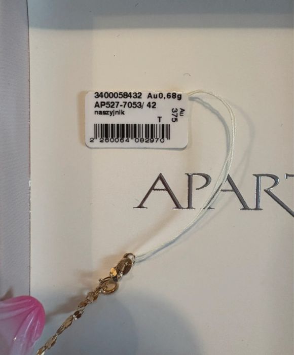 ztoty naszyjnik apart Au375 drzewko