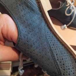 Sapato mulher número 36 todo em pele interior r exterior. Tipo Oxford