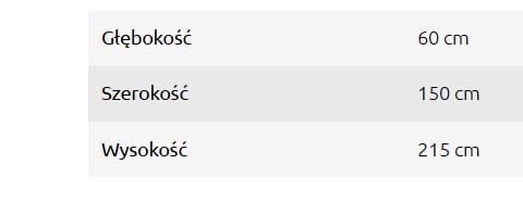 Nowa biała szafa BRW