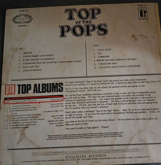 Vinis LPS para Coleção.