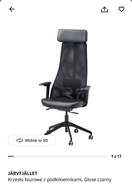 Krzesło biurowe ikea