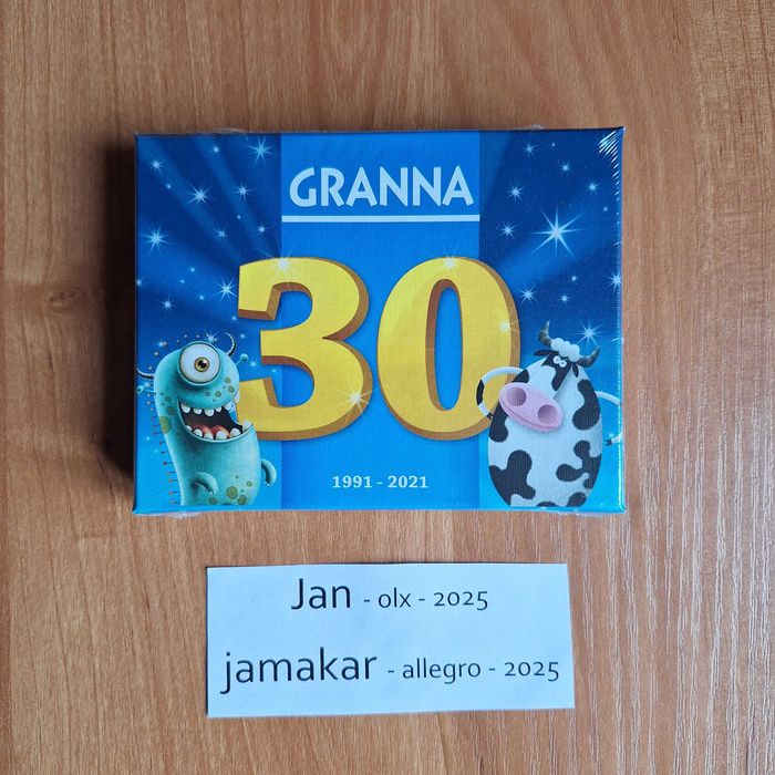 30 lat wydawnictwa GRANNA - folia