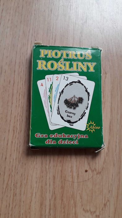 Piotruś Rośliny - gra karciana, Memo