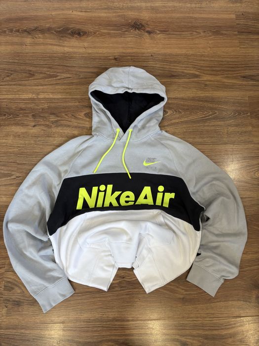 Szara bluza Nike z kapturem, meska, M, super stan