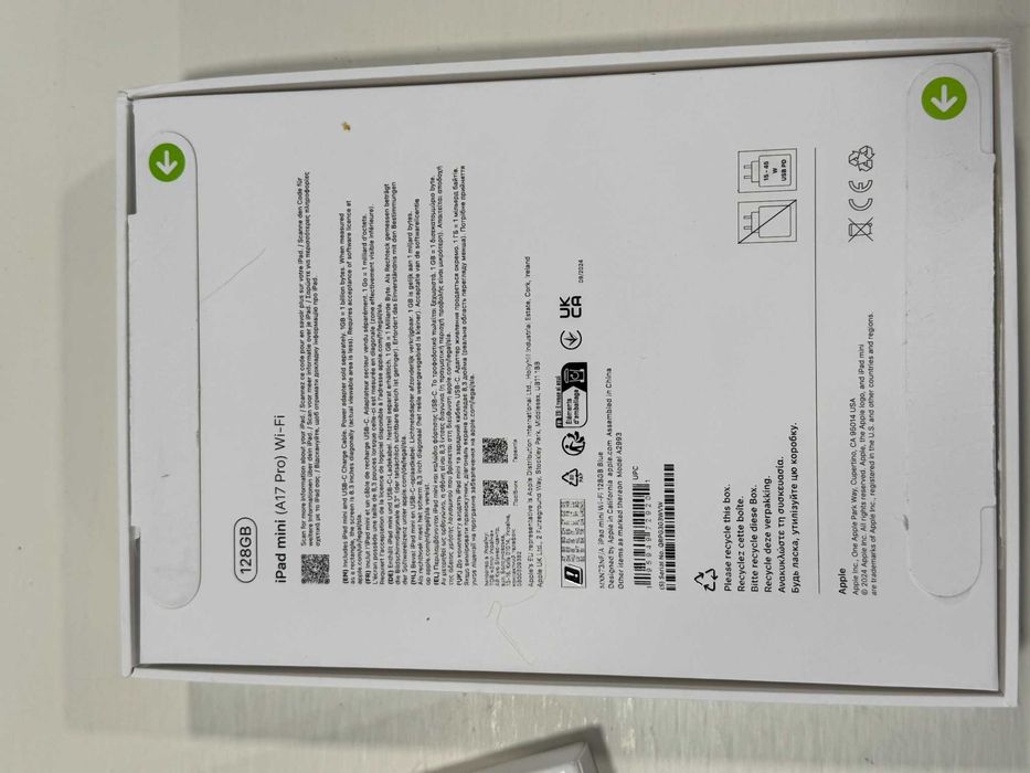 iPad mini 7.ª geração (A17 Pro) 128GB Wi-Fi + Smart Folio