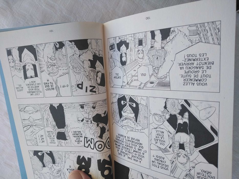 Livro Manga Dragonball, nº29, em Francês