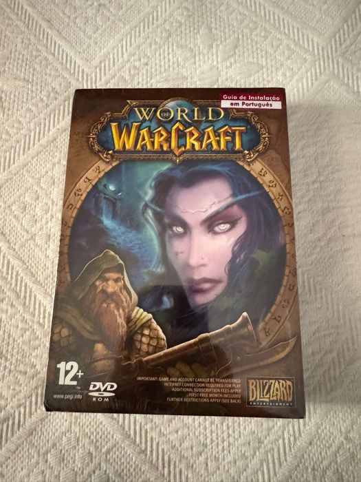 Lote Colecionador World of Warcraft - Inclui Jogo Original SELADO (IGAC 2009)