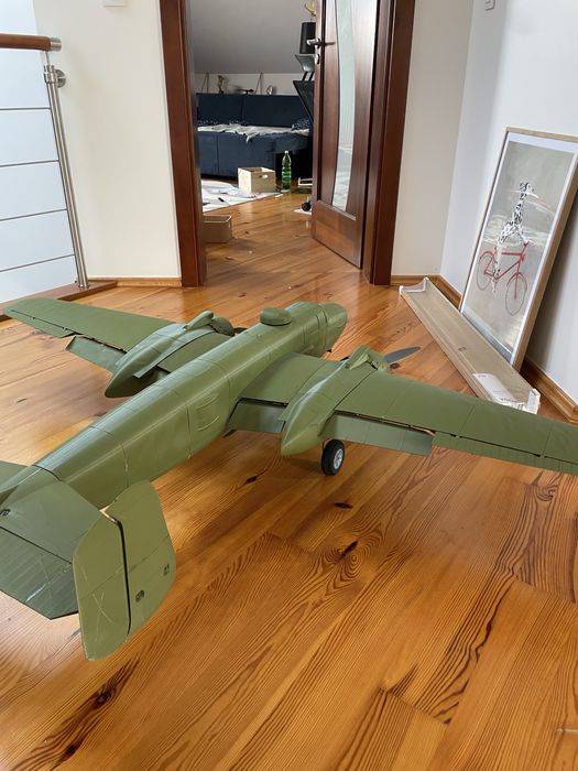 b25 bombowiec samolot rc druk3d