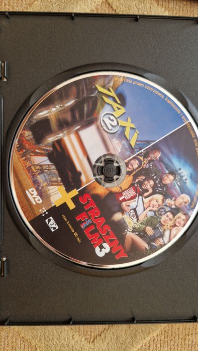 2 filmy DVD "Taxi 2", "Straszny film 3"