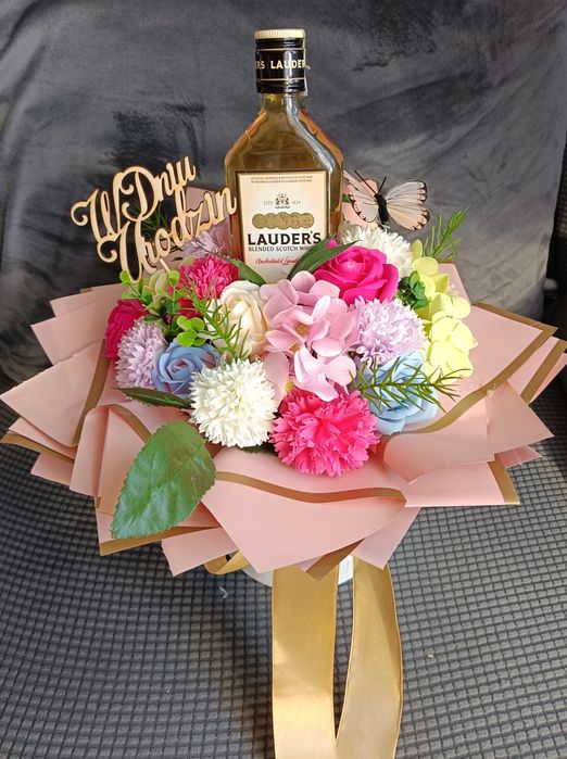 Bukiety z kwiatów mydlanych i nie tylko