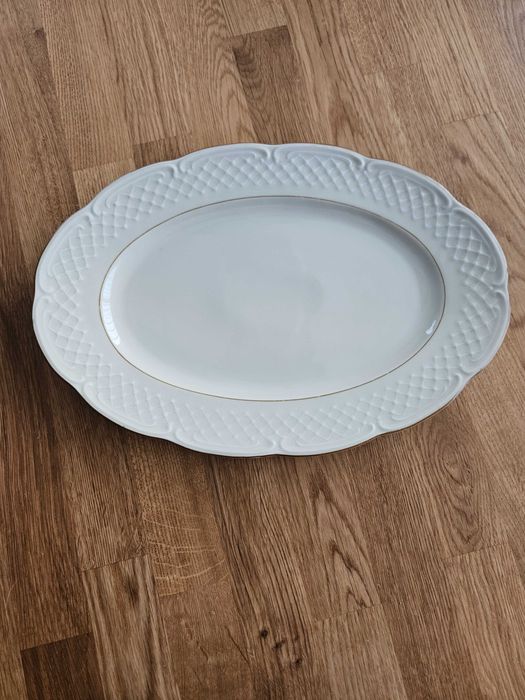 Talerz, antyczna porcelana Altwasser