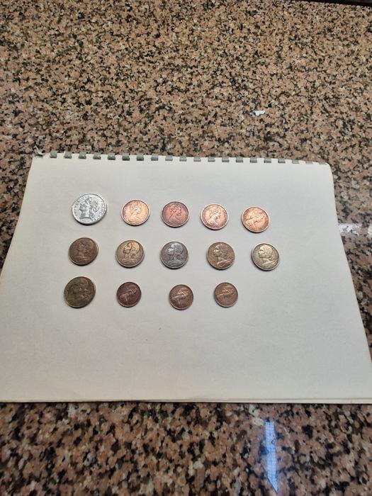 Moedas antigas à venda