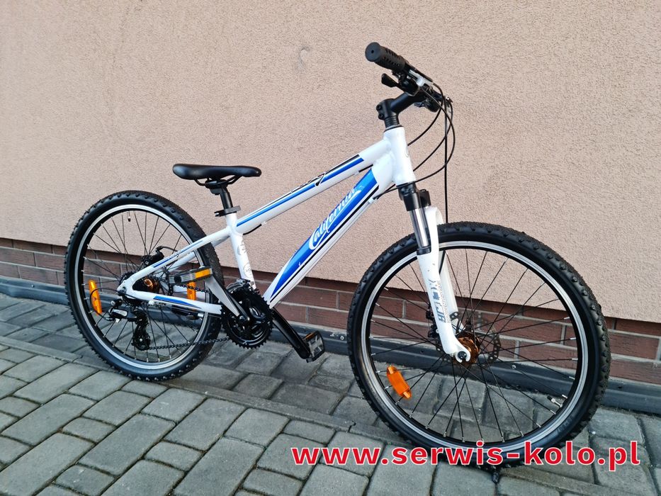 Rower dziecięcy CALIFORNIA koła 24 SHIMANO ALTUS aluminium rabat