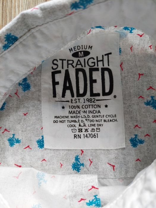 Straight Faded - koszula męska