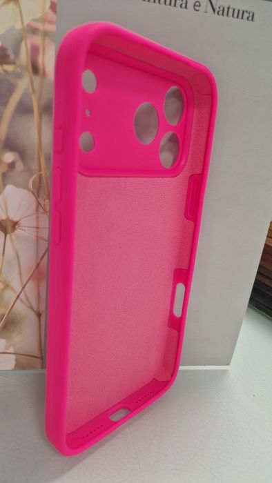 Silicone Lite Case do Iphone 17 Pro Max fuksja