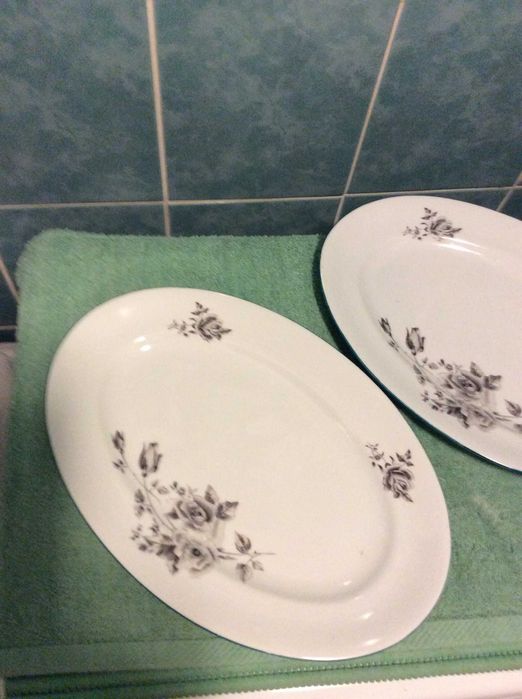 Półmiski ceramiczne z Wałbrzycha