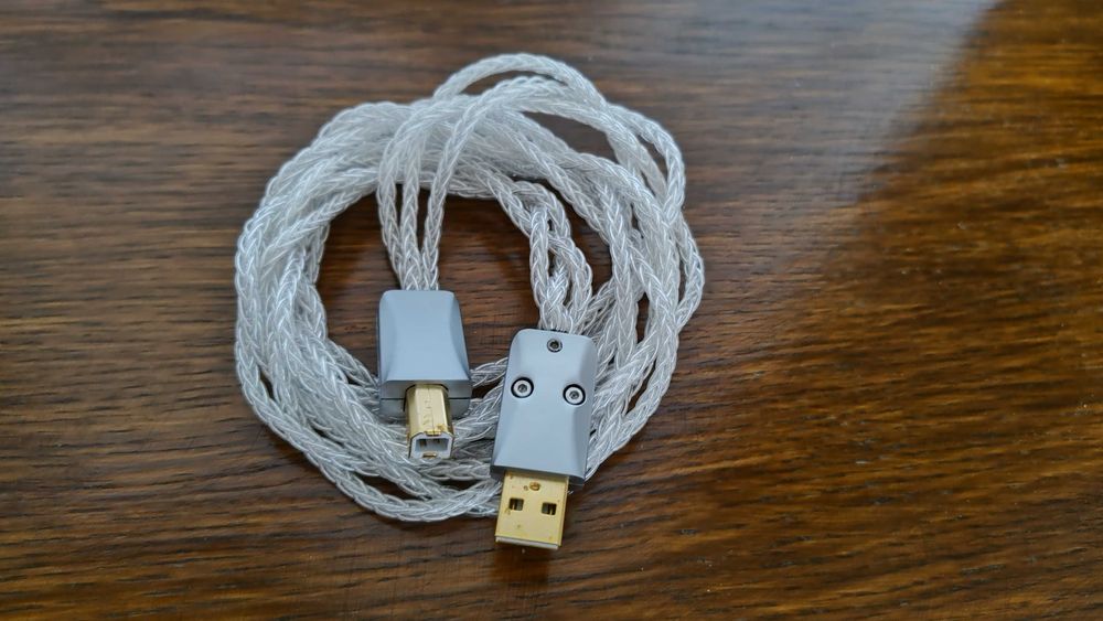 USB 2.0 typ A-B VIBORG  1m walory (WireWorld Platinum Starlight 7)