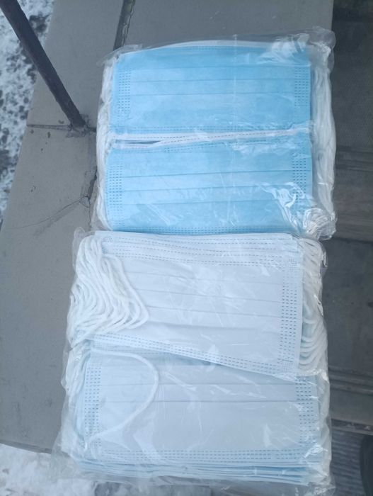 Маски медицинские одноразовые