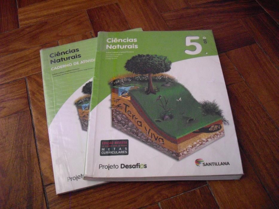 Fichas e Manual Ciências Naturais - 5º ano - Santillana