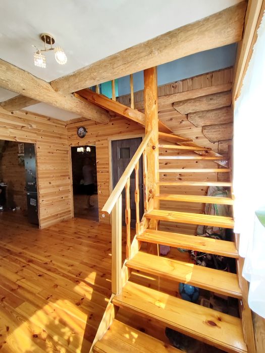 НОВИЙ 2-х поверховий будинок зі зрубу для Вашої родини 121м2/SZ