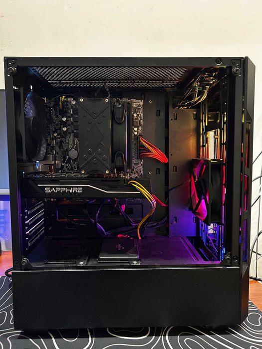 Ігровий ПК Ryzen 5 1600, RX470 8GB, 16GB DDR4, SSD+HDD