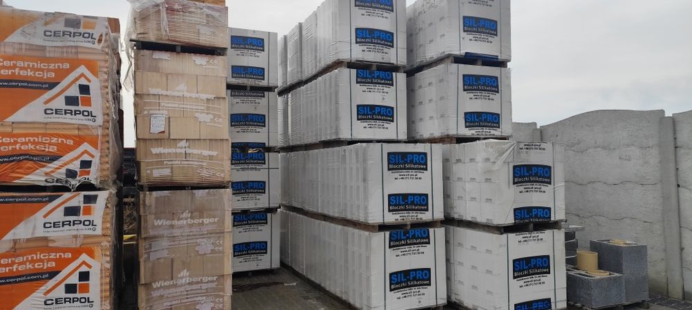 Bloczek Silikatowy SIL-PRO U24L kl.15 Silka cegła 24,8x24x22 U18L U12L