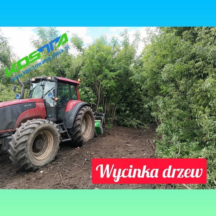 Mulczer wgłębny pod PV, hale, magazyny | Karczowanie | Gliwice, Śląsk, Opolskie | Przygotowanie terenu pod inwestycje
