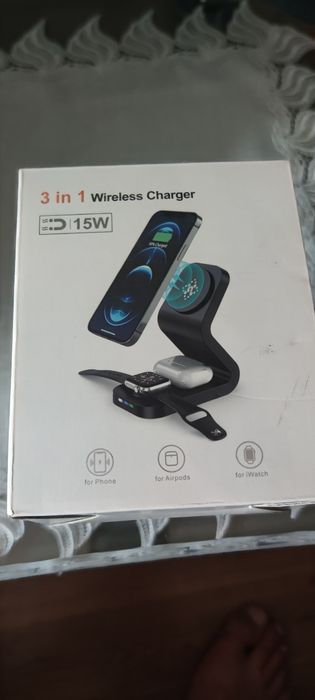 Ładowarka 3w1 Wireless Charger