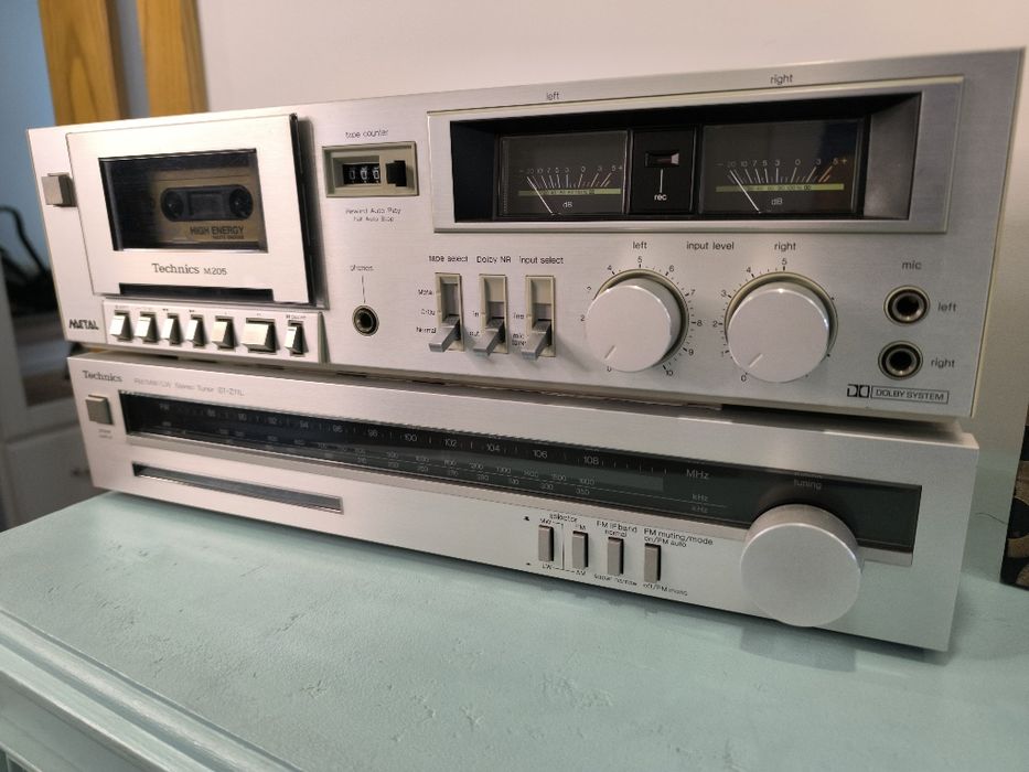 Technics aparelhagem deco e sintonizador