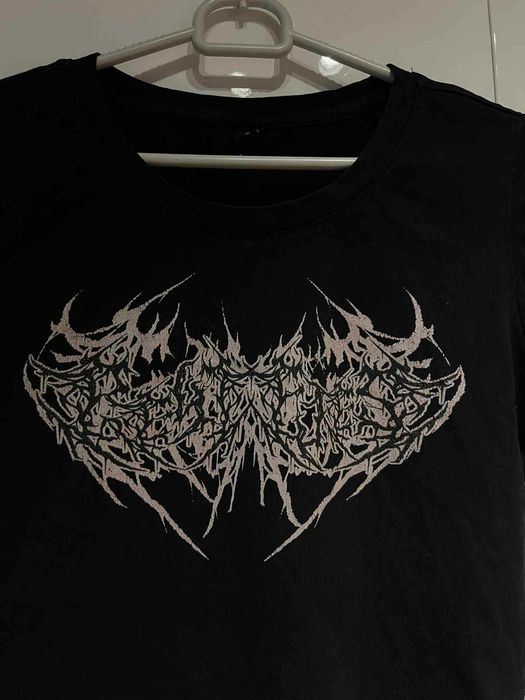 Czarny Cropp Top