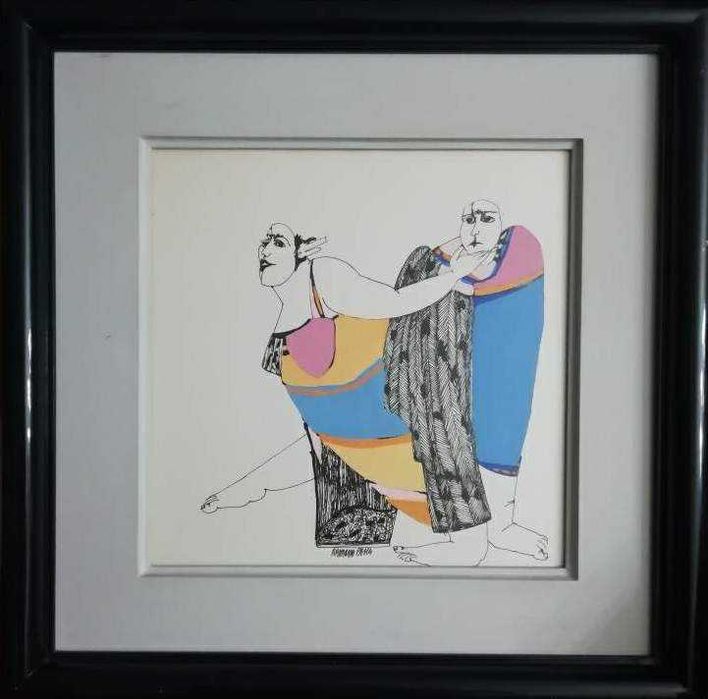 Armanda Passos - Guache sobre papel