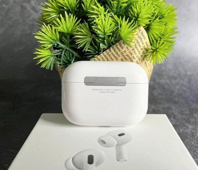 Навушники AirPods Pro 2 1:1 люкс якість аірподс про 2 білі