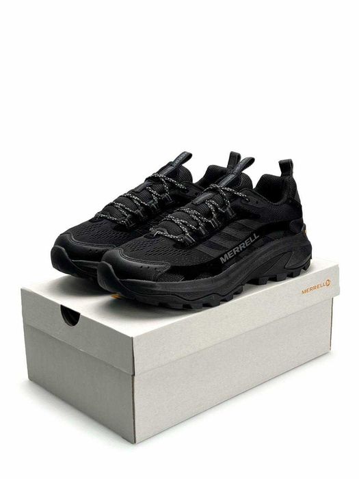 Кросівки Merrell Moab Speed 2 All Black (кроссовки мужские Меррелл)