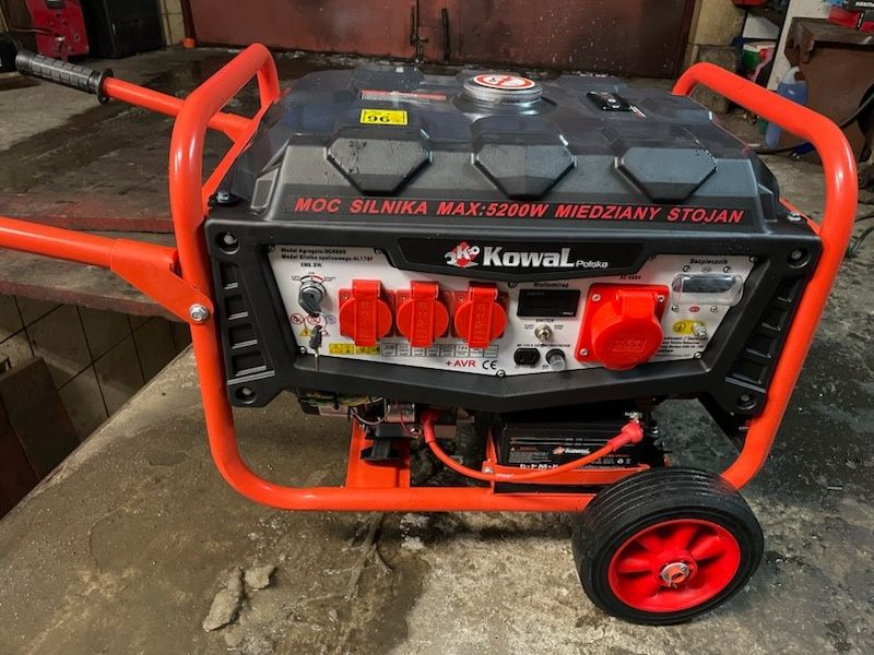 Sprzedam agregat prądotwórczy – nowy, 2-letnia gwarancja