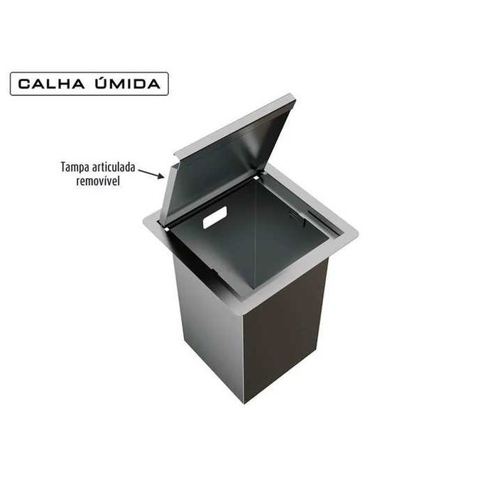 Cubas e Escorredores embutidos em Aço inox