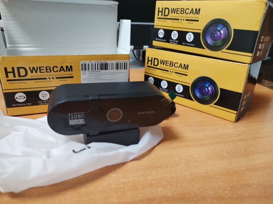 Веб-камера Web camera Full hd, 2k