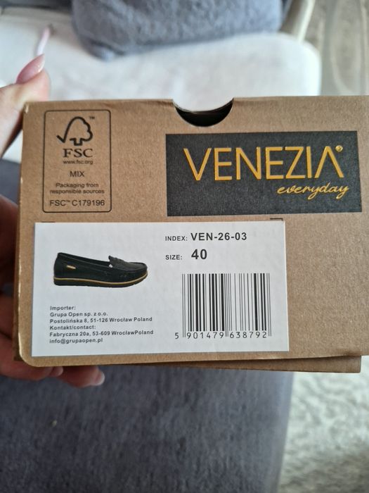 Nowe buty Venezia