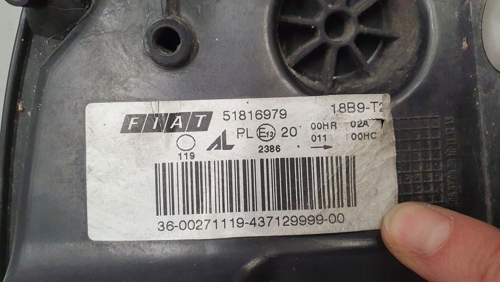 lampa przód lewa fiat croma lift 07- europa org