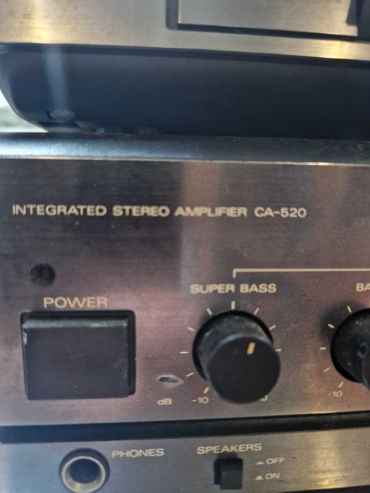 Fisher Ca-520 oraz CR-W530 amplifier ,double deck