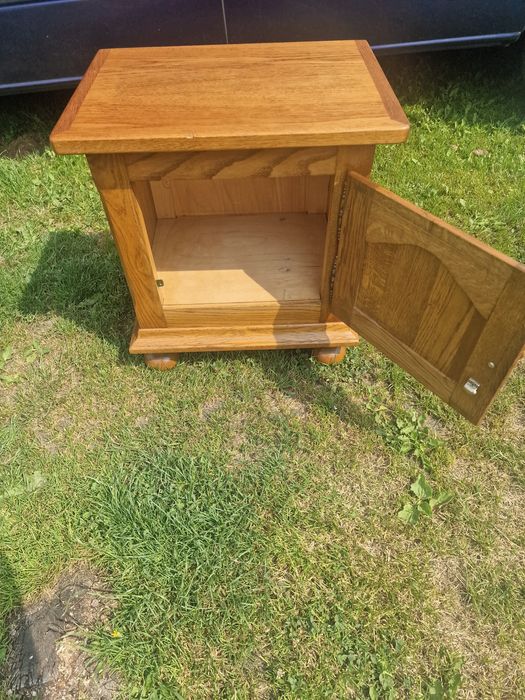 Komoda mała dębowa masywna