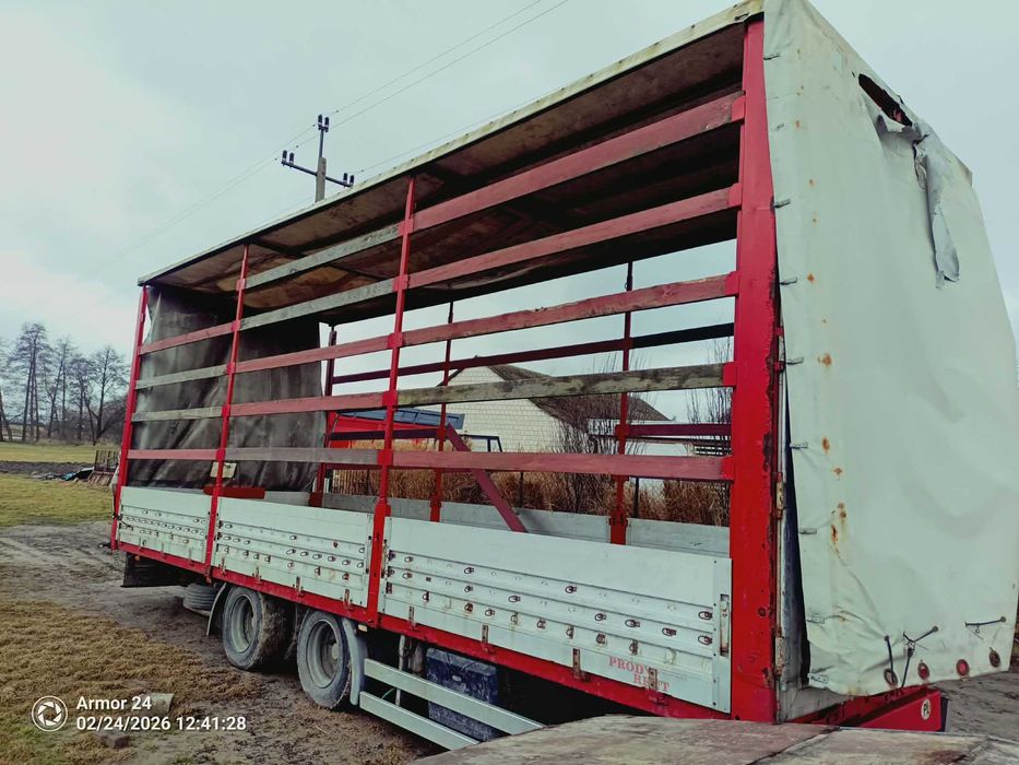 Przyczepa tandem  zarejestrowana 2000r.