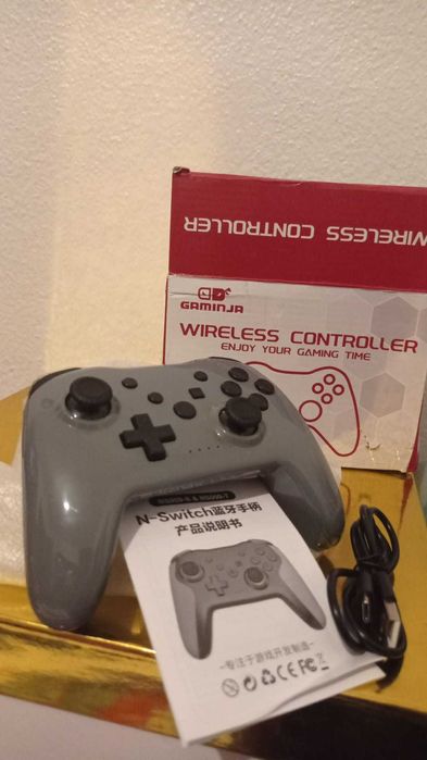 GAMINJA BT Gaming Controller - Cinza