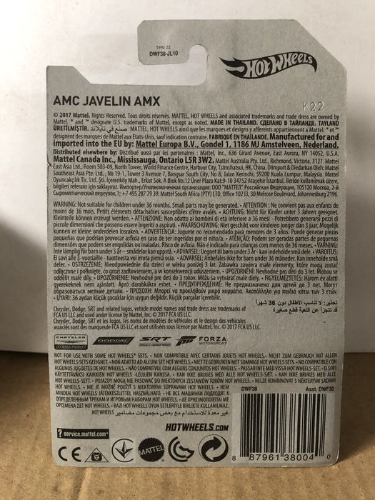 Hot Wheels AMC Javelin AMX