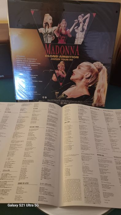 Laser discs  Madonna