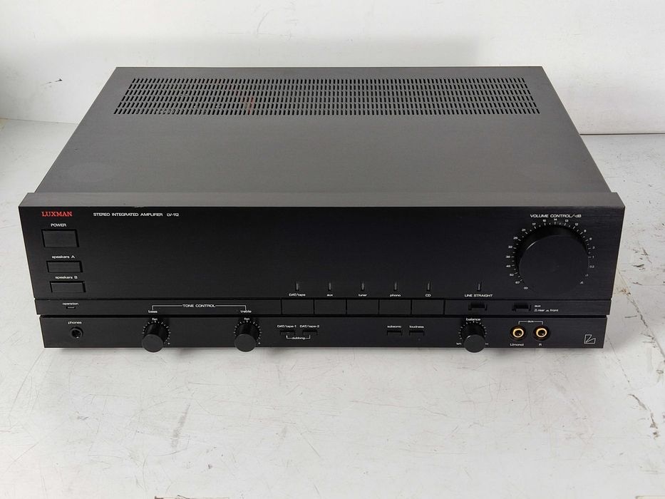Wzamcniacz LUXMAN LV 112 solidny 2x55W 8 ohm Piękny Dobór Audio